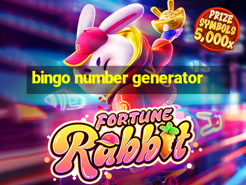 bingo number generator