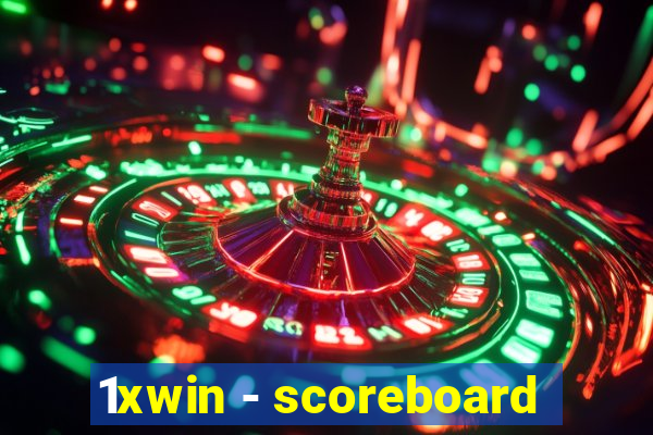 1xwin - scoreboard