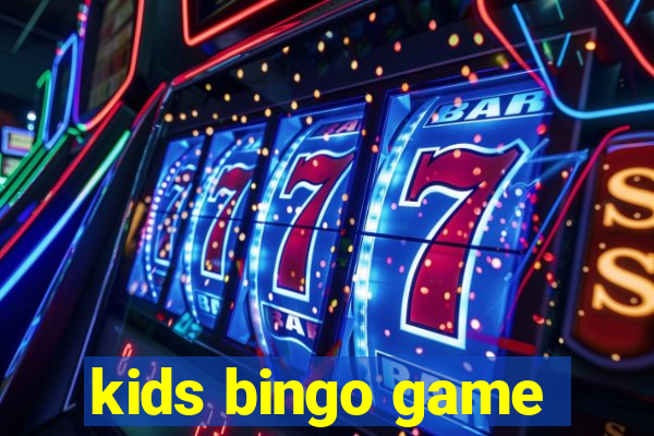 kids bingo game