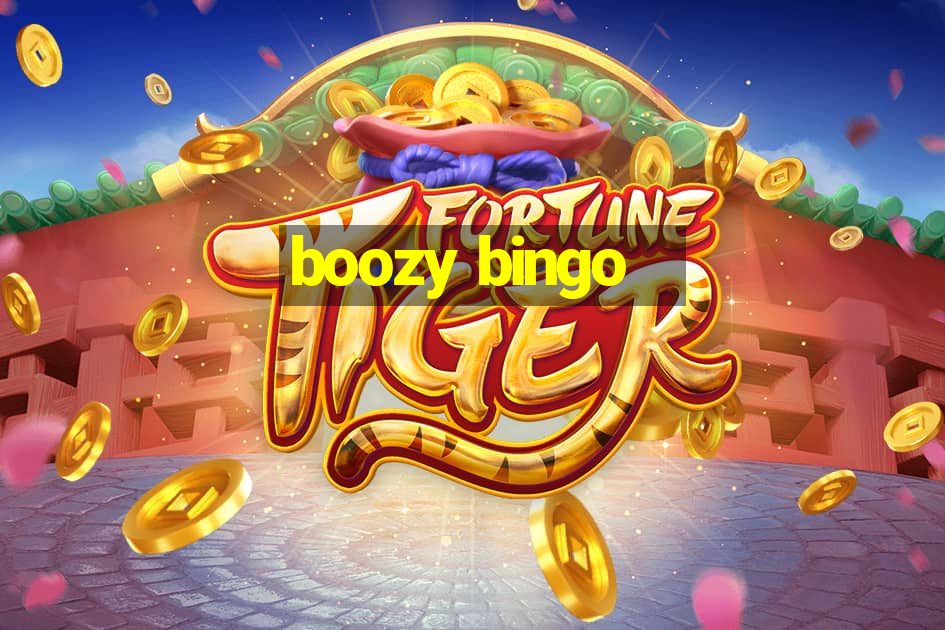 boozy bingo