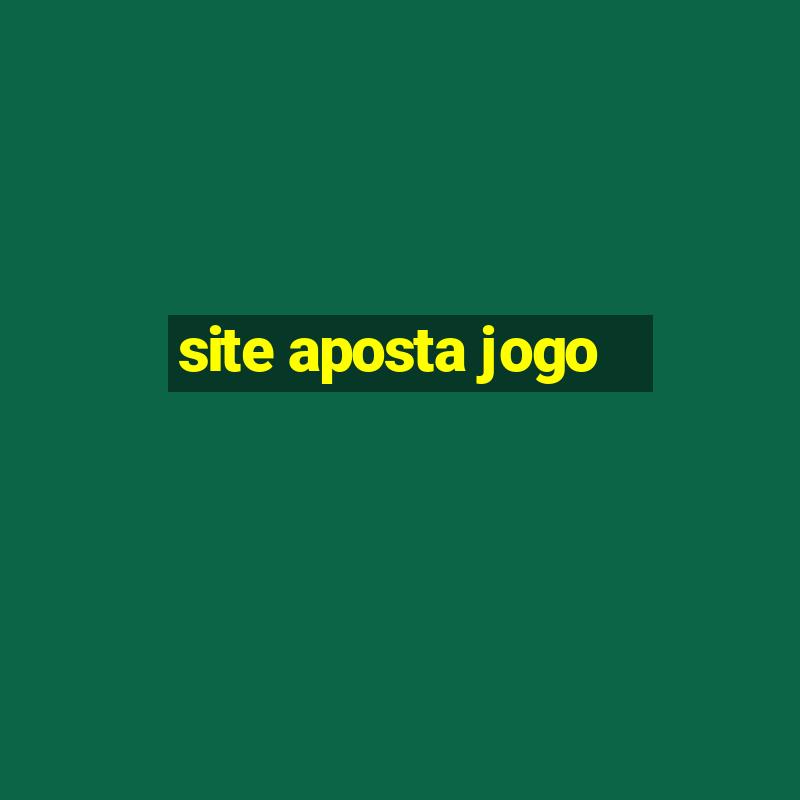 site aposta jogo