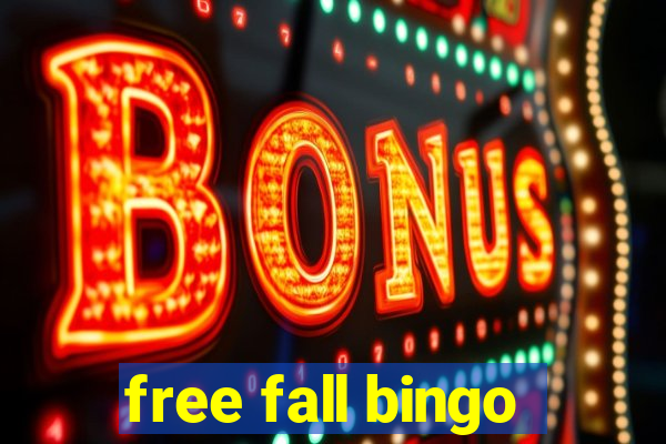 free fall bingo