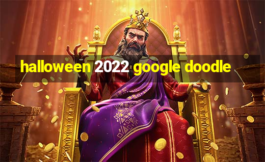 halloween 2022 google doodle