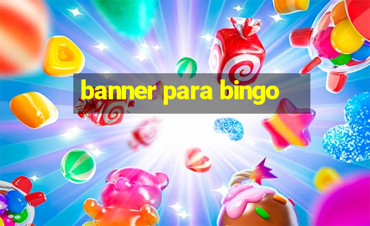 banner para bingo