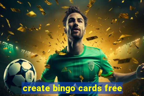 create bingo cards free