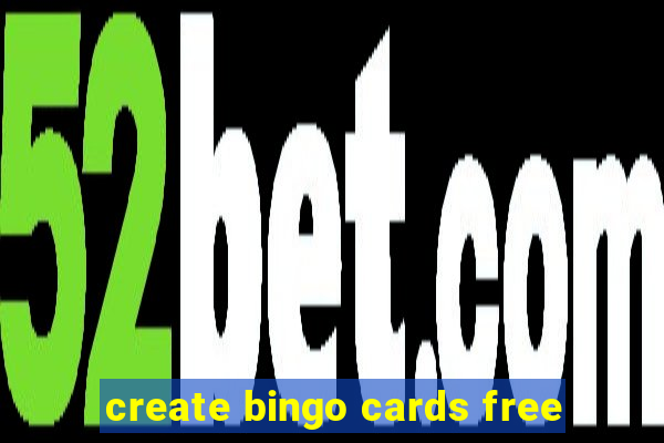 create bingo cards free