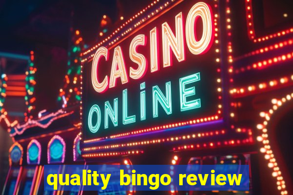 quality bingo review