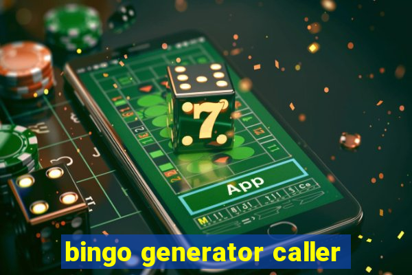 bingo generator caller