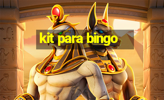 kit para bingo