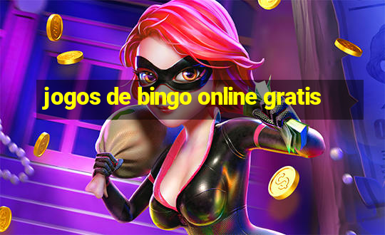 jogos de bingo online gratis