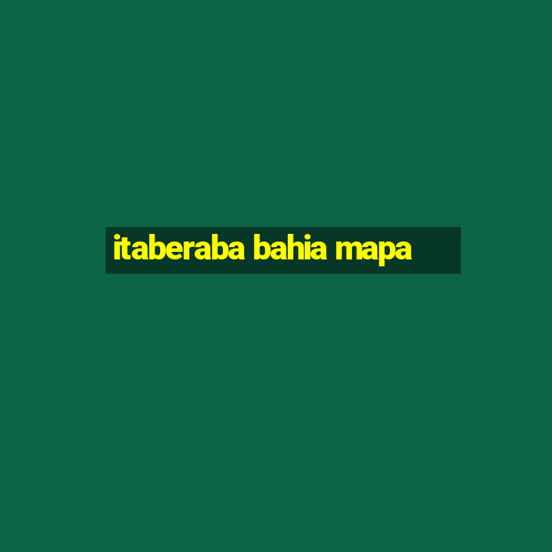 itaberaba bahia mapa