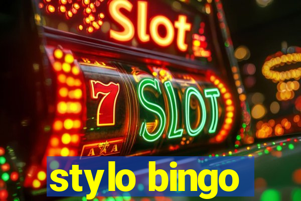 stylo bingo