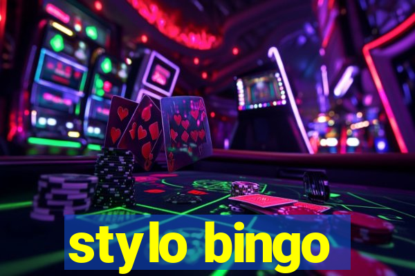 stylo bingo