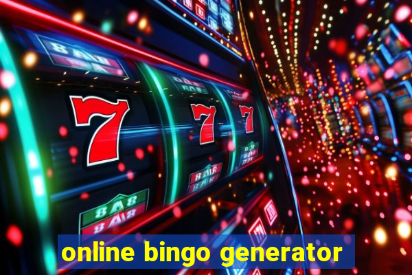 online bingo generator