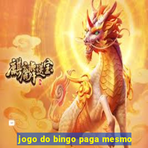 jogo do bingo paga mesmo