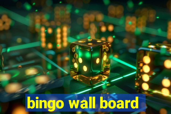 bingo wall board