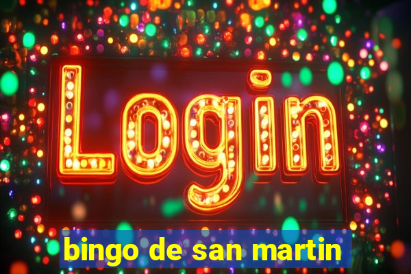 bingo de san martin