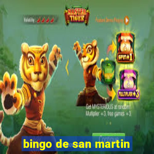 bingo de san martin