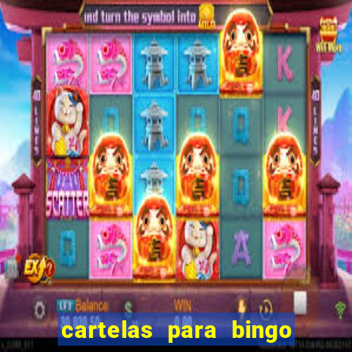 cartelas para bingo da multiplica??o