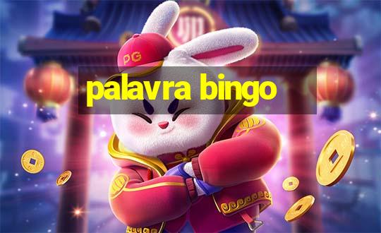 palavra bingo