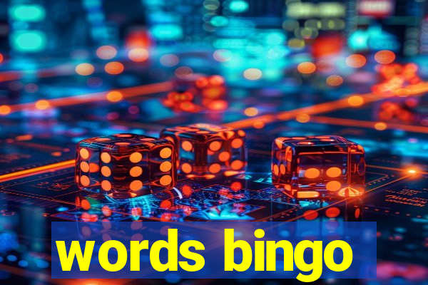 words bingo