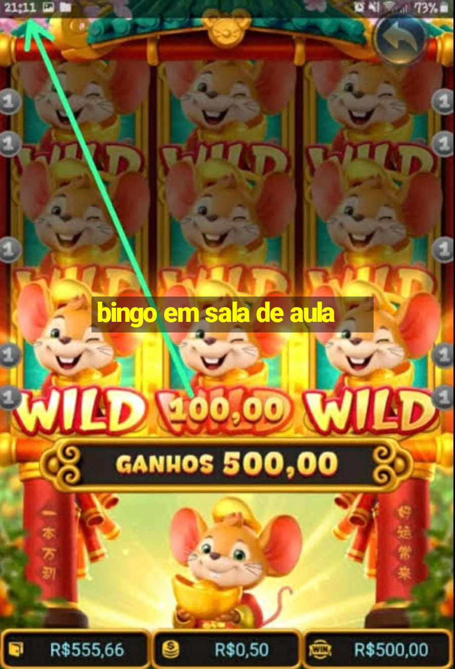 bingo em sala de aula