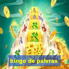 bingo de palvras