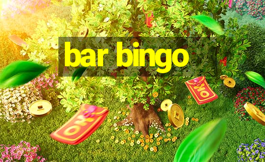 bar bingo