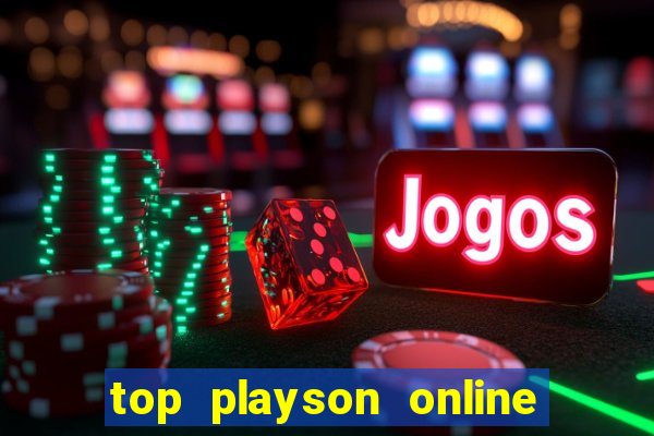 top playson online slot sites