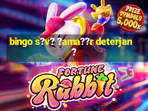 bingo s?v? ?ama??r deterjan?