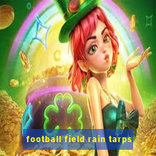 football field rain tarps