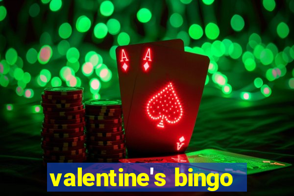 valentine's bingo