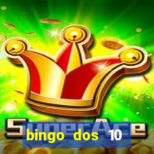 bingo dos 10 mandamentos da lei de deus