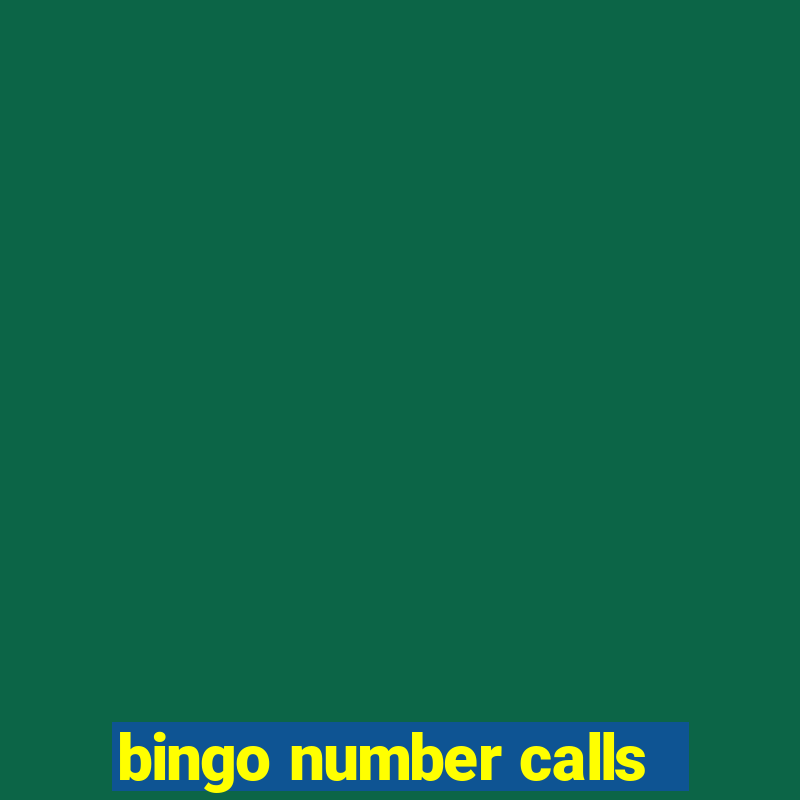 bingo number calls