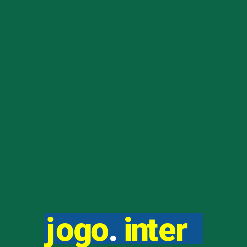 jogo. inter