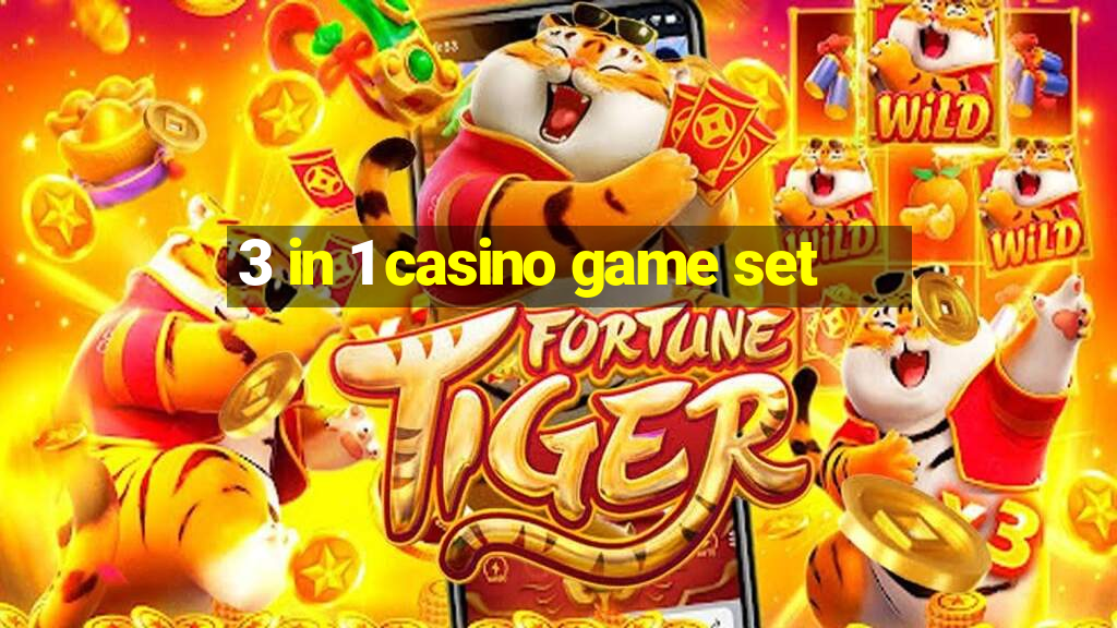 3 in 1 casino game set