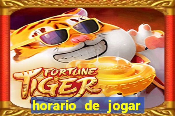 horario de jogar fortune rabbit