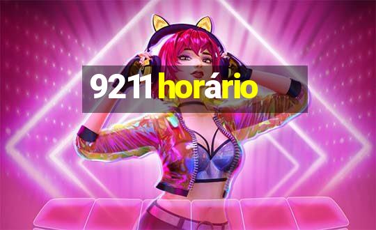 9211 horário