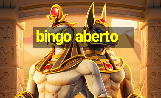 bingo aberto