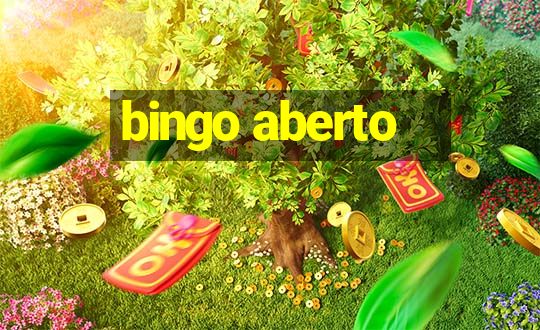 bingo aberto