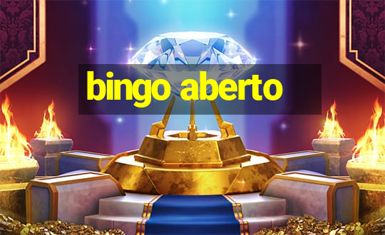 bingo aberto