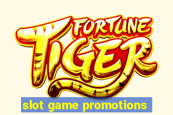 slot game promotions