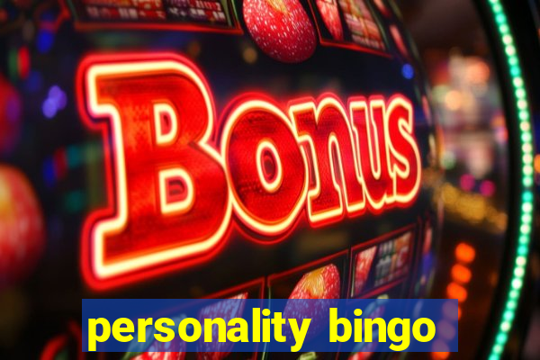 personality bingo