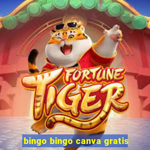 bingo bingo canva gratis