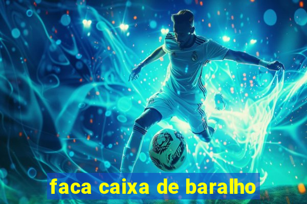 faca caixa de baralho