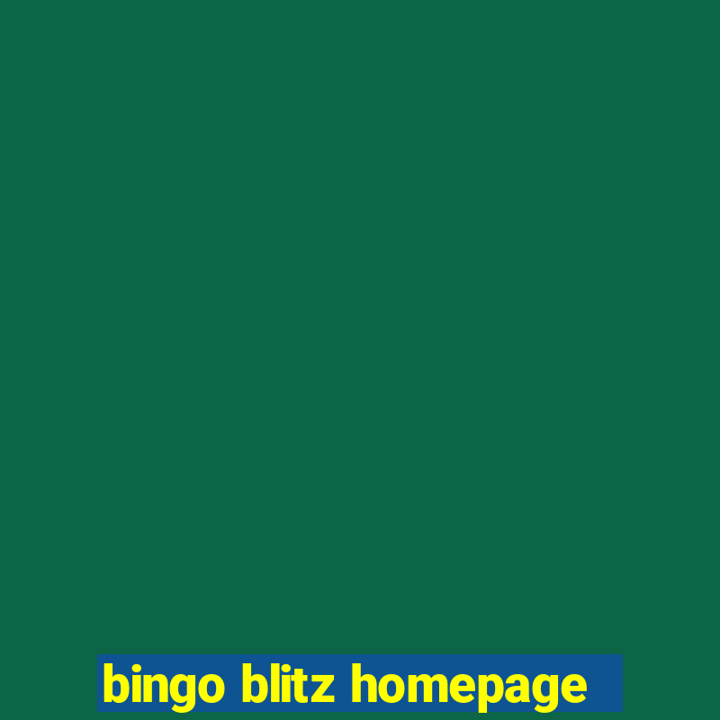 bingo blitz homepage