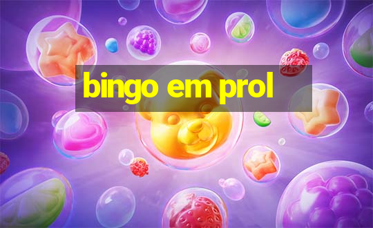 bingo em prol