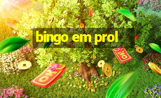 bingo em prol