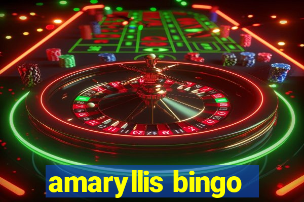 amaryllis bingo