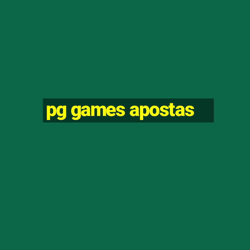 pg games apostas